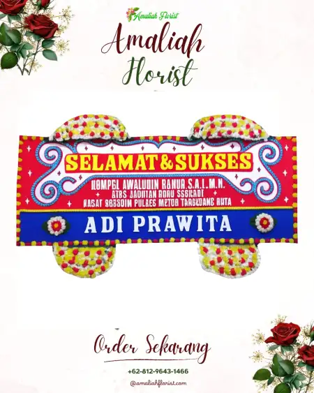 Papan Bunga Ucapan Selamat Jetakwanger